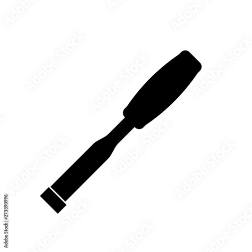 chisel flat vector icon