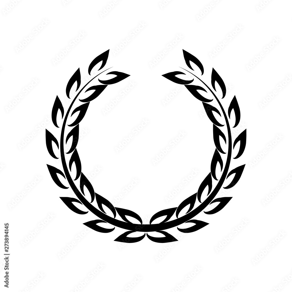 Vector wreaths for invitations, greeting cards, quotes, blogs, posters. Symbol of victory. Vector illustration for design, awards.