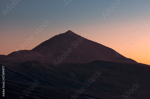 Vulkan Teide 3780m hoch Teneriffa