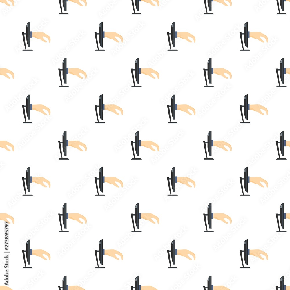 Fototapeta premium Hacker pattern seamless vector repeat for any web design