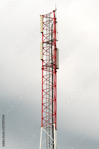 Telephone or cellphone communication pole