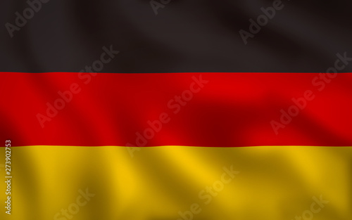 German Flag Image Full Frame