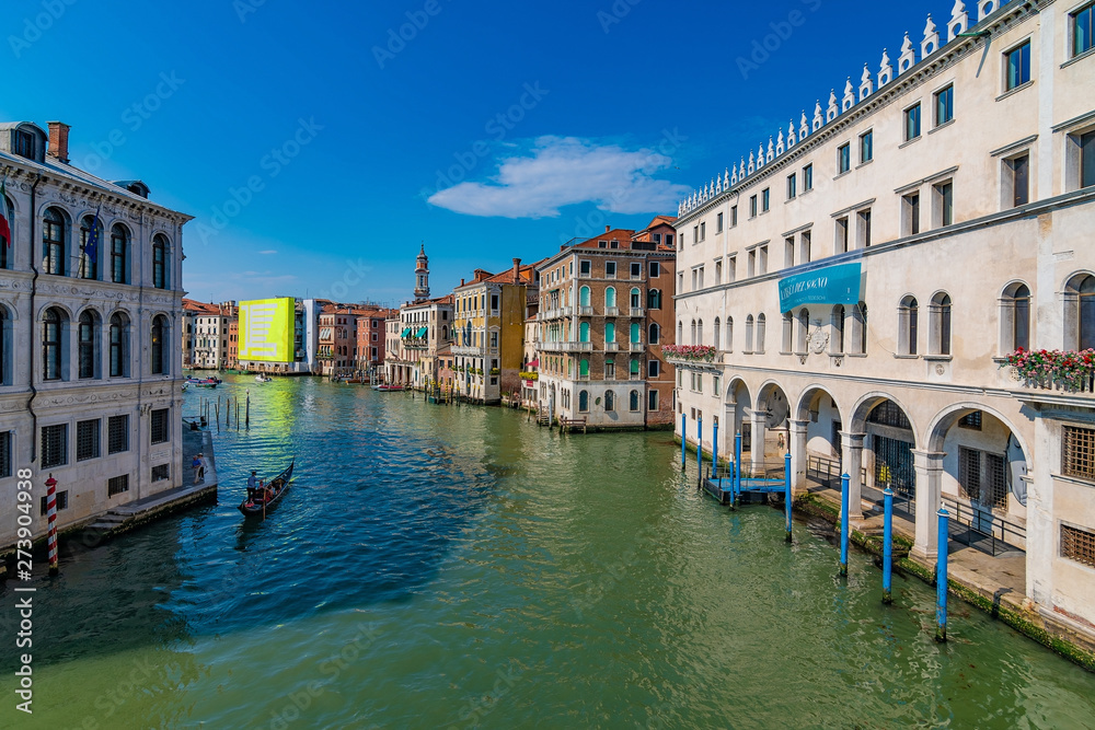 Venice, Italy on a sunny summer day