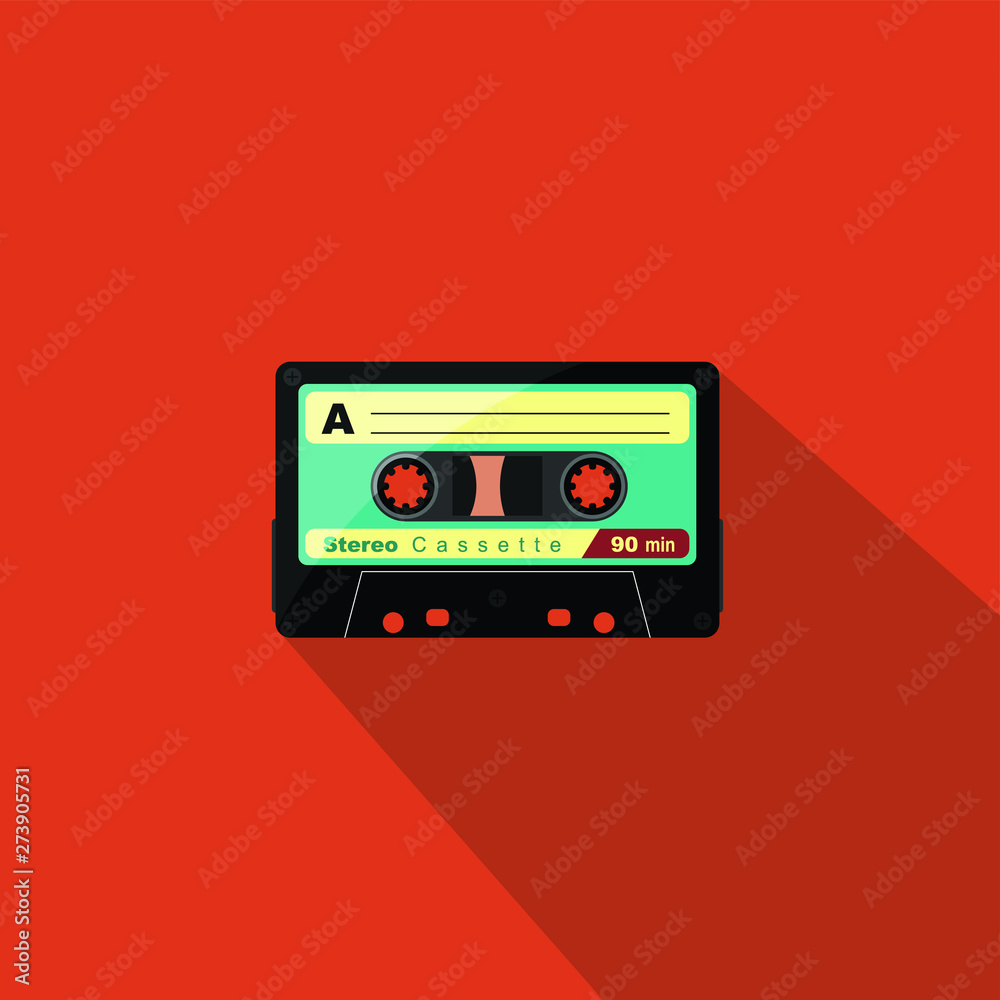 Retro Cassette Vector design with text world music day Retro Cassette Vector design with text world music day