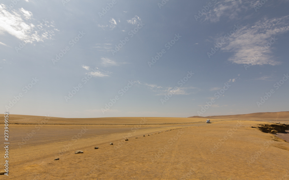 Desert in Paracas National Reserve