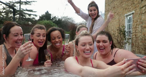 Selfie in the Hot Tub