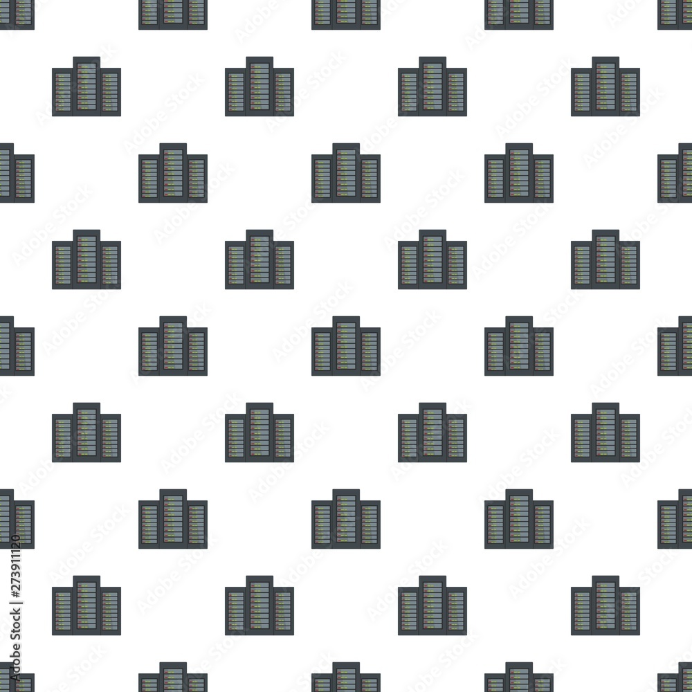 Server pattern seamless vector repeat for any web design