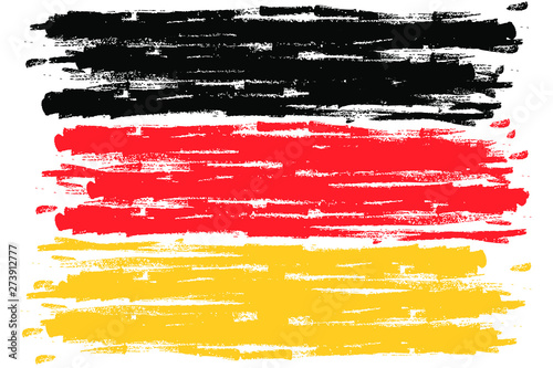 Drei waagerechte Streifen in 