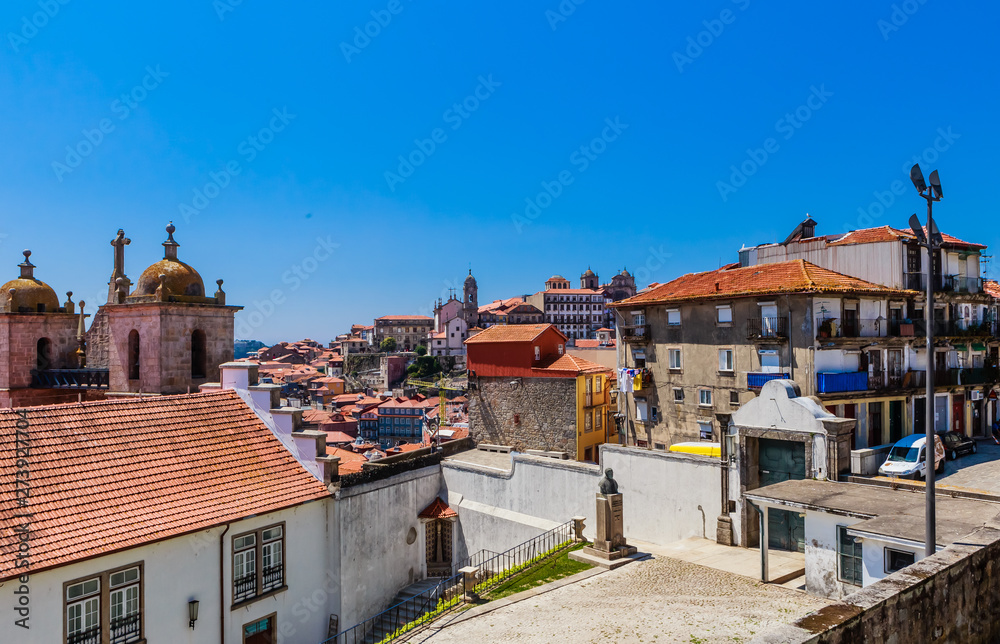 Views of Porto from Se Cathderal in Porto - Portugal