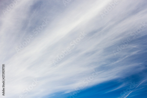 Cirrus clouds background