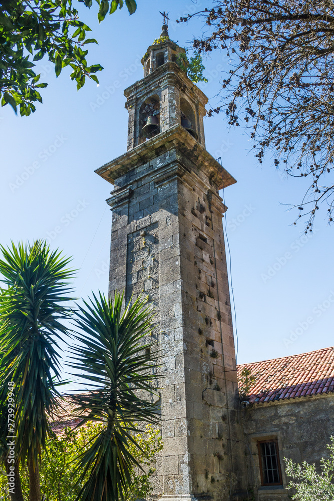 Bell tower of Taragonha village church