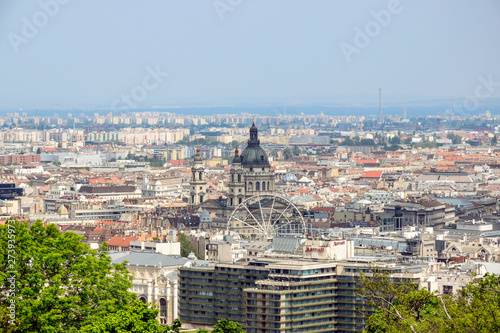 View on Budapest from Gelle...