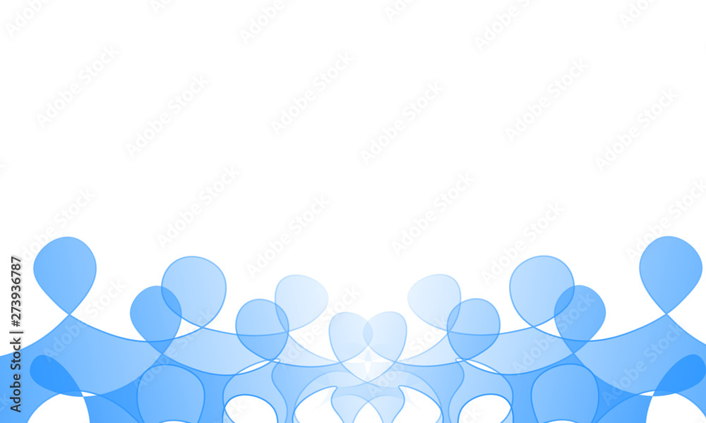 abstract waves on a white background