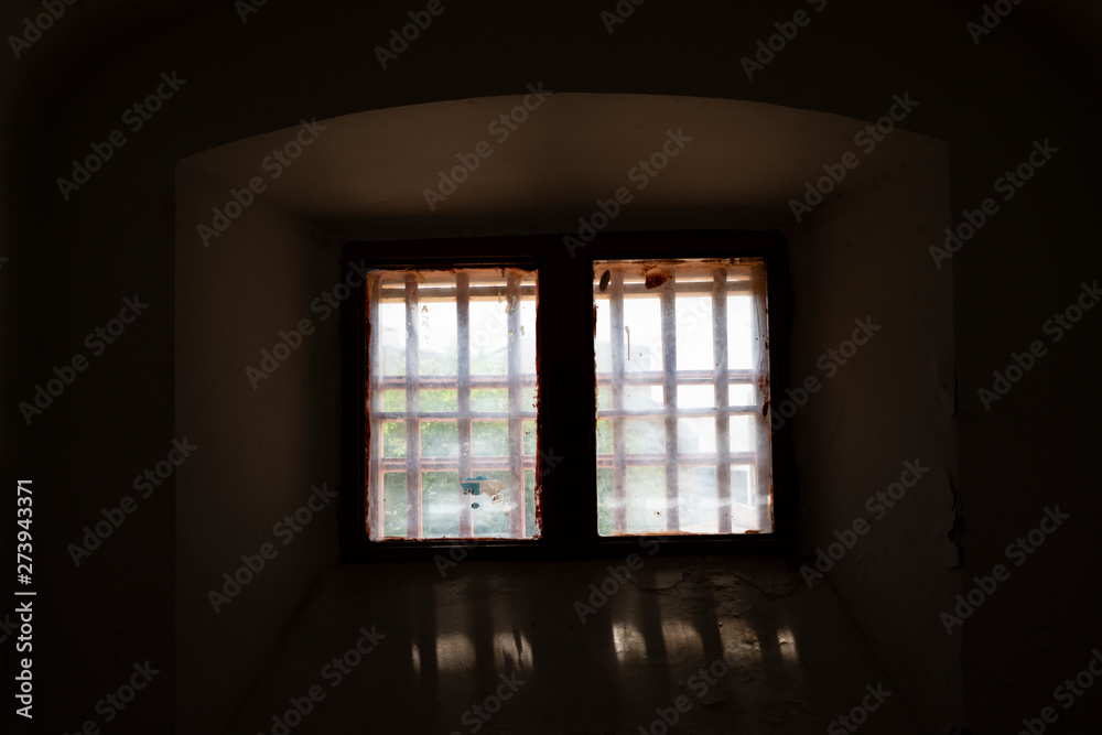Window in the prison cell