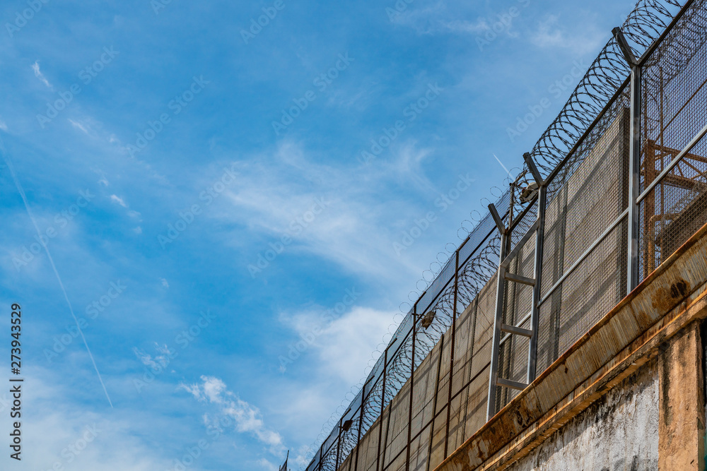 Fototapeta premium Prison wall