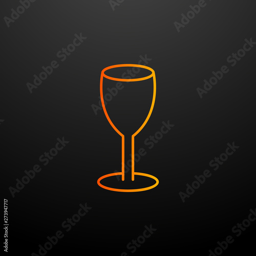 glass nolan icon. Elements of food set. Simple icon for websites, web design, mobile app, info graphics