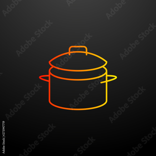 pan nolan icon. Elements of food set. Simple icon for websites, web design, mobile app, info graphics
