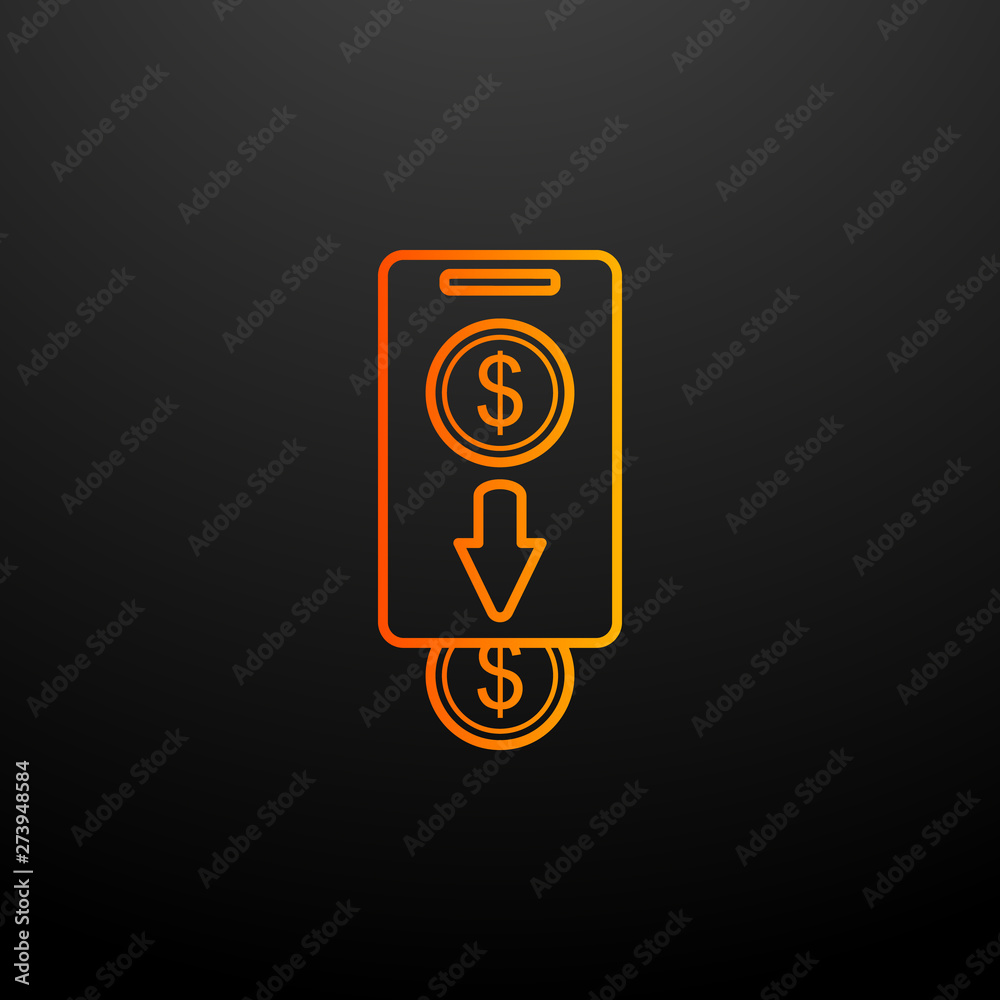 cash mobile banking nolan icon. Elements of mobile banking set. Simple icon for websites, web design, mobile app, info graphics cash mobile banking nolan icon. Elements of mobile banking set. Simple icon for websites, web design, mobile app, info graphics
