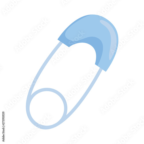 Isolated baby cloth pin design
