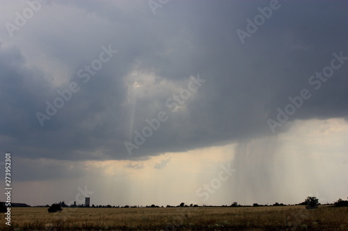 clouds and lightning