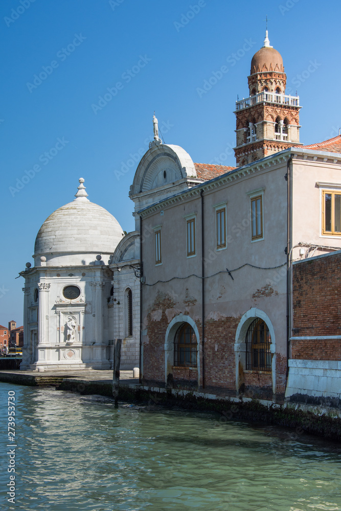 San Michele Cemetery, Venice, Veneto, Italy, Europe,march, 2019