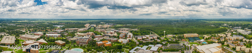 Aerial panorama University of Central Florida UCF Orlando © Felix Mizioznikov