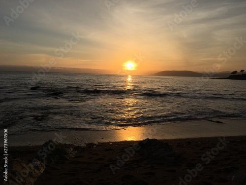 ocean sunset