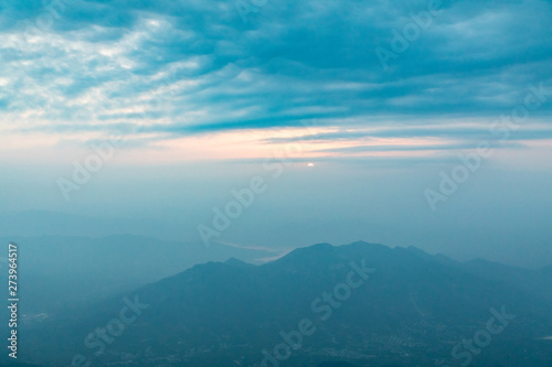 Sunrise on Mount Tai, China