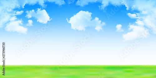 空　草原　風景　背景