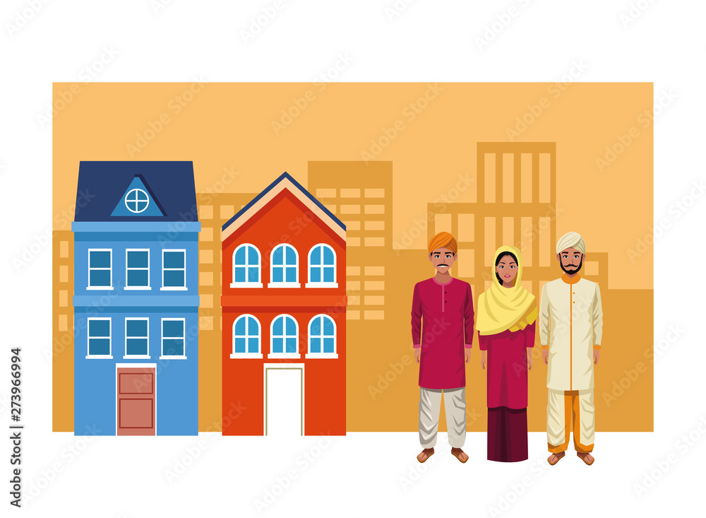 group of indian people avatar group of indian people avatar