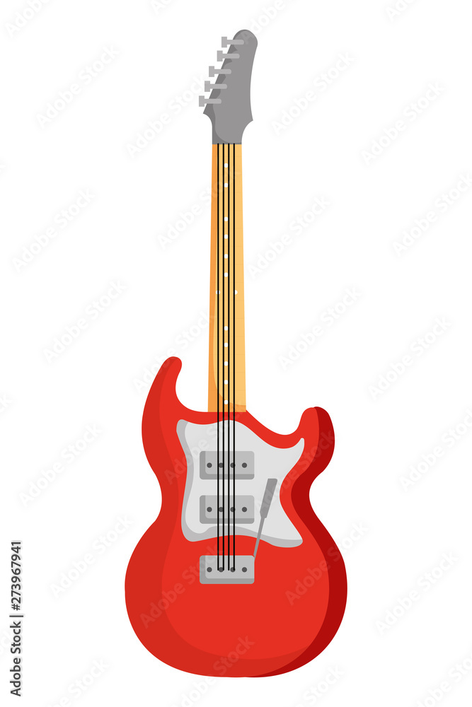 Obraz premium electric guitar instrument musical icon