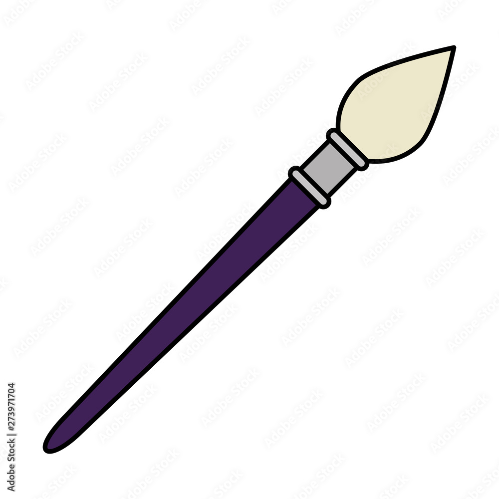 paint brush school supply icon paint brush school supply icon