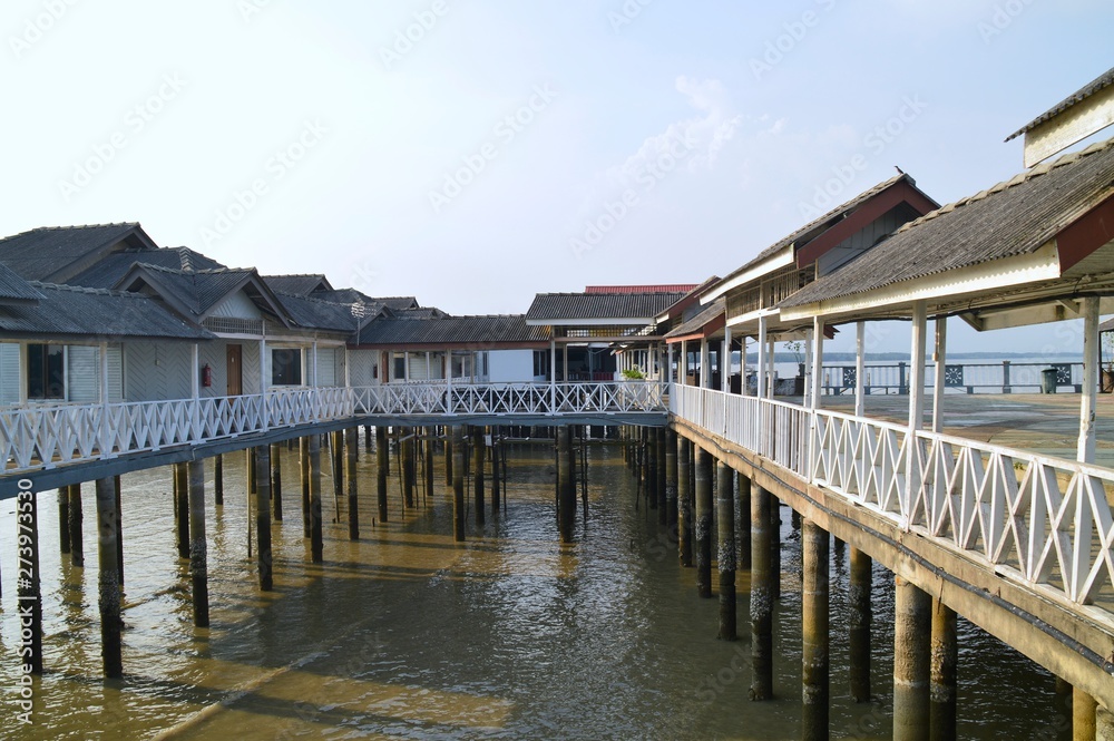 floating resort at Tanjung Piai, Johor, Malaysia floating resort at Tanjung Piai, Johor, Malaysia