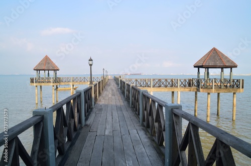 floating resort at Tanjung Piai, Johor, Malaysia