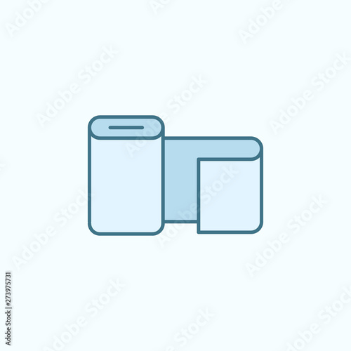 material with simple color element icon