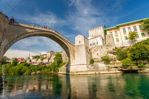 Mostar bridge in Bosnia and Herzegovina © ttinu