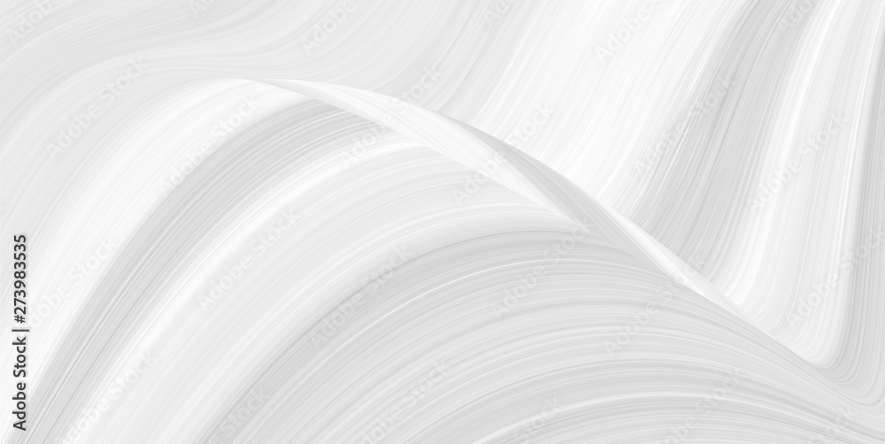 Obraz premium The texture of white marble for a pattern of packaging in a modern style, wedding card base. Beautiful drawing with the divorces and wavy lines in gray tones for wallpapers and screensaver.