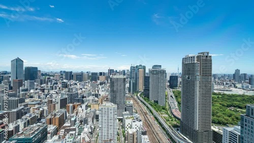 東京風景・タイムラプス