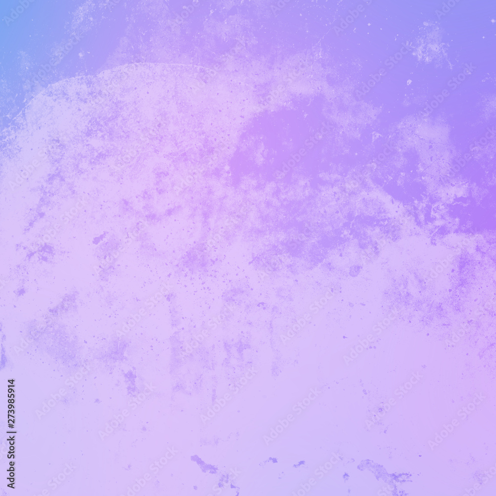 Blue purple grunge background. Square space for text 