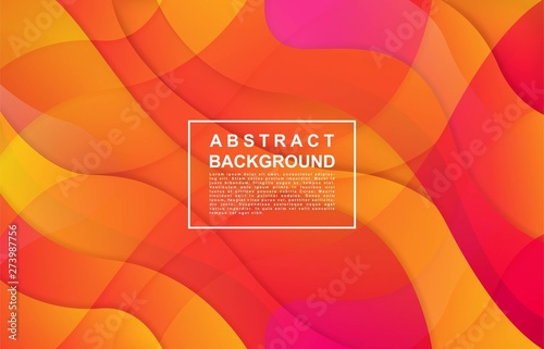Abstract liquid background. Modern abstract background with gradient colour. Eps 10 vector