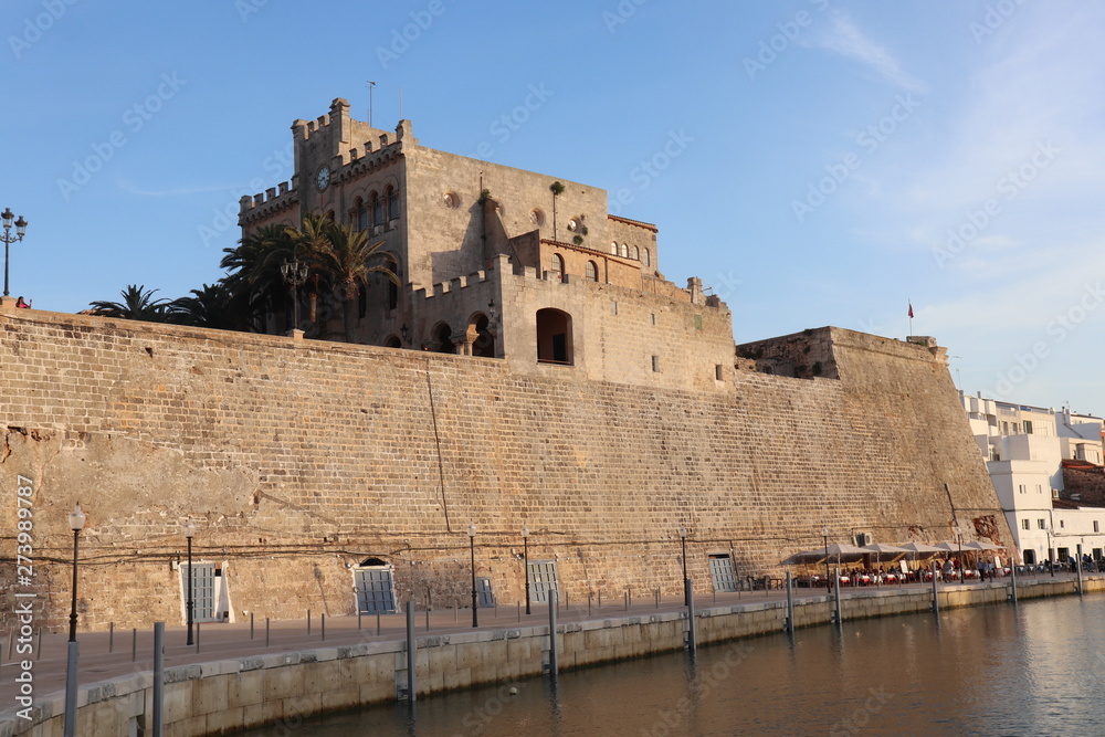 castle in spain, Menorca