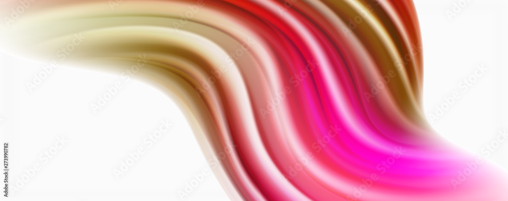 Glossy colorful liquid waves abstract background,, modern techno lines Glossy colorful liquid waves abstract background,, modern techno lines