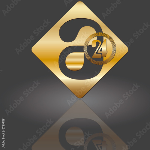 Goldraute a 24