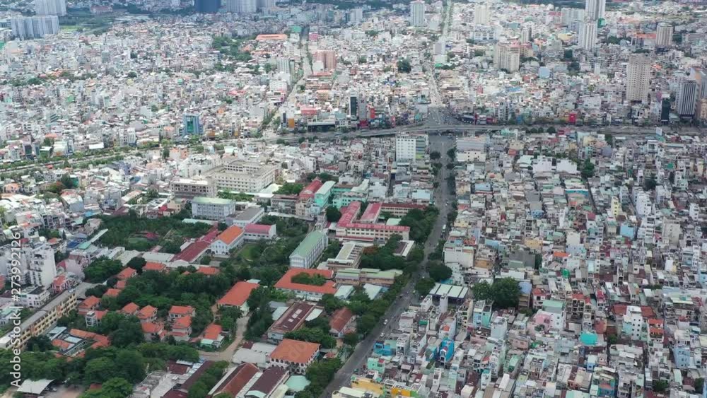 Beautiful landscape moring of Ho Chi Minh city or Sai Gon, Vietnam Beautiful landscape moring of Ho Chi Minh city or Sai Gon, Vietnam