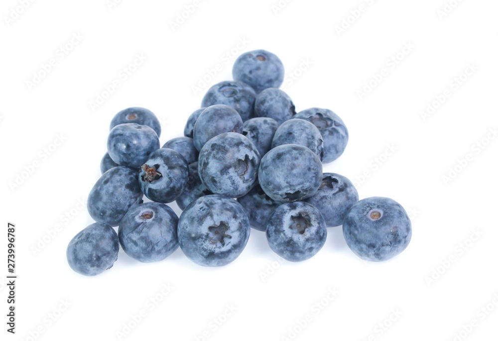 blueberries isolated on white background blueberries isolated on white background