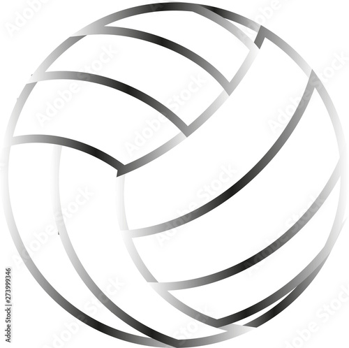 Bright ball for sports