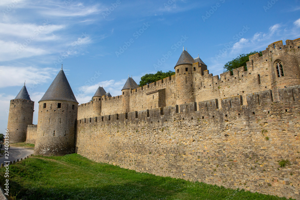 Remparts à Carcassonne 