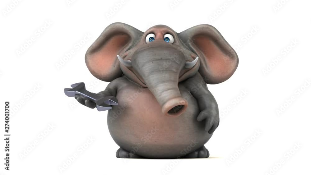 Fun Elephant - 3D Animation