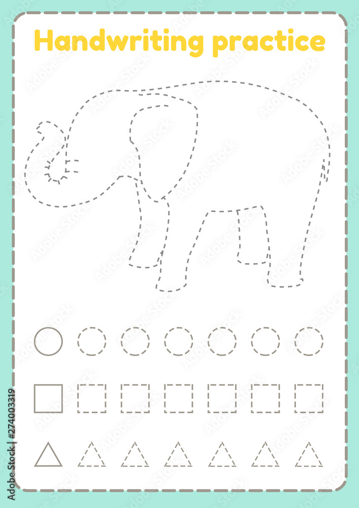 elephant-preschool-worksheet-for-practicing-fine-motor-skills-tracing-dashed-lines