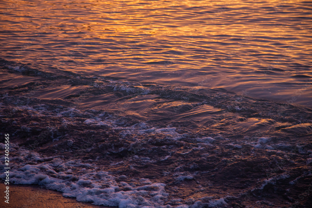 sunset at guanacaste beach costa rica